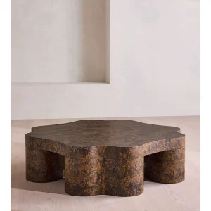 Handcrafted Factory Direct Sale Living Room Home Furniture Modern Design Irregular Coffee Table