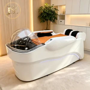 Head Spa Equipment Electric Massage Shampoo Bed Adjustable Hair Washing Chair Headspace Shampoo Bed