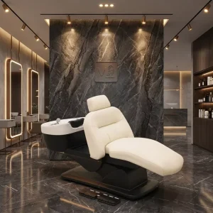 Head Spa Shampoo Bowls and Chairs Electric Back Shampoo Chair Massage Shampoo Bed Spa Head Water Therapy