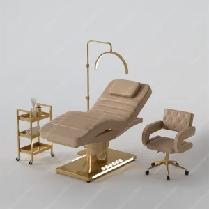 Heating Electric One Button Lifting Salon Facial Beauty Bed Spa Esthetician Medical Aesthetic Treatment Massage Table Lash Bed