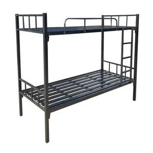 Heavy Duty All Iron Modern Double Floor Metal Bunk Beds Frame for Adults Home Bedroom School Student Dormitory Hotel