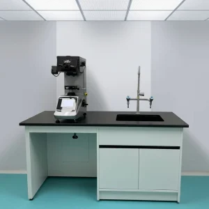 Heavy Duty All Steel Laboratory Bench with Epoxy Resin Top for Chemistry Lab