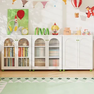 Heavy Duty Carbon Steel Bookshelf for Kindergarten
