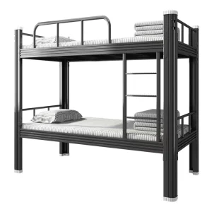 Heavy Duty Cold Rolled Steel Double Deck Bunk Bed Custom Steel Bunk Bed Adult Double Bunk Bed