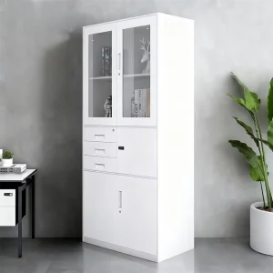 Heavy Duty Cold Rolled Steel Drawer Filing Cabinet 3 Drawer Lockable Storage Cabinet for Office Document