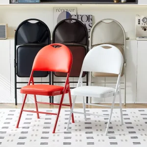 Heavy Duty Commercial Ergonomic Folding Training Chair Modern Writing Commercial Foldable Chair