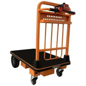 Heavy Duty Electric Platform Trolley for Warehouse & Hotel