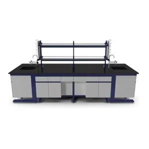 Heavy Duty Electronic Laboratory Table with Laminate Top Workbench for School and Hospital Testing and Measurement Equipment