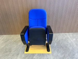 Heavy Duty Fabric Auditorium Seating with Folding Writing Tablet Arm School Lecture Hall Theatre Chairs for Large Projects