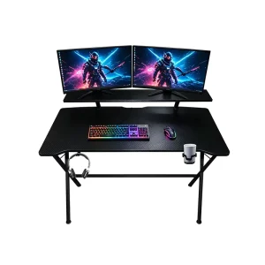 Heavy Duty Gaming Computer Desk Modern Workstation Table for Home and Office Use