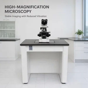 Heavy Duty Granite Marble Top Industrial Laboratory Anti Vibration Table for High Accuracy Weighing School Hospital Use Acid
