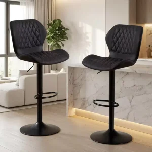 Heavy Duty Industrial Capacity High Stools Metal Base Swivel Adjustable for Exhibition Booth Reception