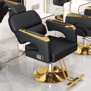 Heavy Duty Reclining New Design Hair Cutting Chair Synthetic Leather Lifting Barber Shop Chair