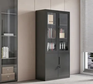 Heavy Duty Steel File Cabinet Modern Style Detachable Structure Multi Door Office Storage Cabinet Anti-Corrosion for School Use