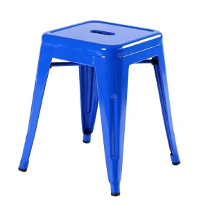 Heavy Duty Steel Tolix Style Metal Chair Commercial Grade Stackable Rustproof Waterproof for Restaurant Cafe Bistro Outdoor