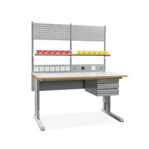 Heavy Duty Steel Wood Laboratory Furniture Chemistry Lab Island Bench Workshop Workbench
