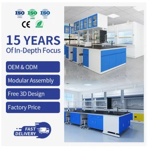 Heavy Duty Super Bearing Capacity Steel Laboratory Furniture Chemistry Laboratory Workbench