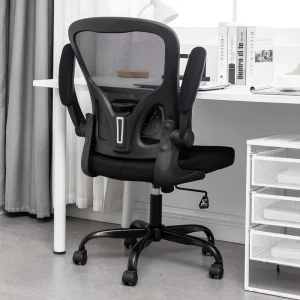 Height Adjustable Full Mesh Office Swivel Chair Office Revolving Chair Without Headrest