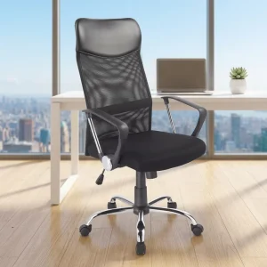 High Back Computer Mesh Office Chair Adjustable Ergonomic Comfort Swivel Executive Office Chair