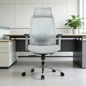 High Back Ergonomic Mesh Computer Office Chair with Adjustable Height for Home and Workplace
