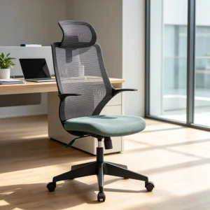 High-Back Ergonomic Mesh Office Chair Full-Back Recliner Employee Computer Chair Home Study Chair