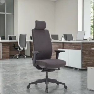 High Back Ergonomic Office Chair with Adjustable Seat Depth Modern Design Style Mesh Material for Comfortable Long-Hour Work