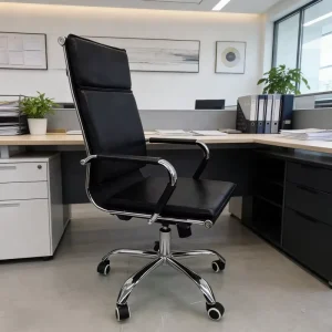 High Back Factory Price Executive Boss Pu Leather Swivel Office Furniture Adjustable Office Chair