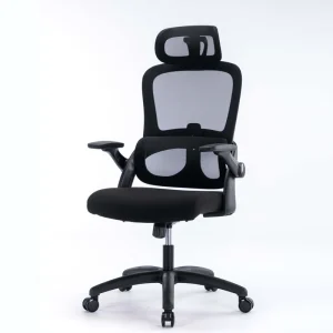 High Back Home Comfortable Ergonomic Mesh Waiting Office Chair, Swivel Office Chair for Meeting Conference Room