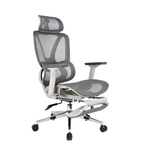 High Back Mesh Office Chair with Headrest Adjustable Armrests and Lumbar Support