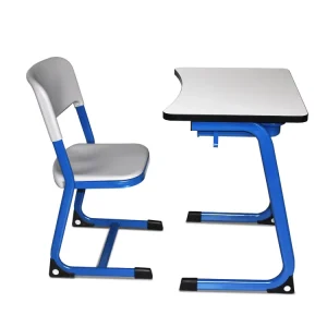 High Back Student Chair Adjustable Plastic Chair School Table Set for Children