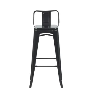 High Bar Stools Restaurant Chairs Industrial Style Iron Kitchen Dining Bar Chairs Durable Stackable