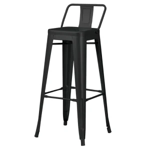 High Bar Stools Restaurant Chairs Nordic Iron Modern Industrial Style Commercial Kitchen Bar Chairs Furniture