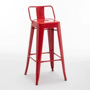 High Bar Stools Restaurant Chairs Nordic Iron Modern Industrial Style Commercial Kitchen Bar Chairs Furniture