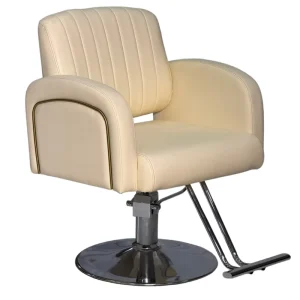 High Capacity Heavy Duty Barber Chair Anti-Corrosion Frame Hydraulic Adjustable Reclining Salon Styling Chair