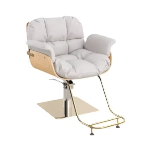 High Comfort Modern Swivel Barber Chair Boss Executive Office Living Room Hospital PU Material Salon Chair Adjustable Features
