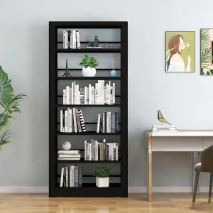 High Density Double Sided Modern Bookshelf with Easy Access High Capacity Storage for School Home Office and Living Room