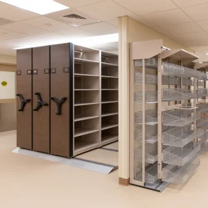 High Density Shelving Library Steel Mobile Shelves Library Compact Metal Mobile Shelving Archive Cabinet Bulk Filing Cabinet