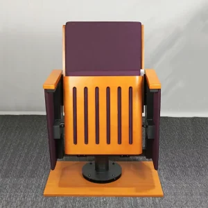 High Density Sponge Fabric Auditorium Seat Ergonomic Cushion for University Lecture Hall Conference Auditorium