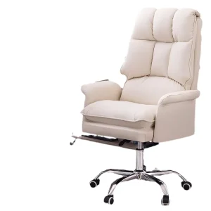 High End Boss Chair and Home Office Chair Comfortable Leather Recliner with Sofa Features