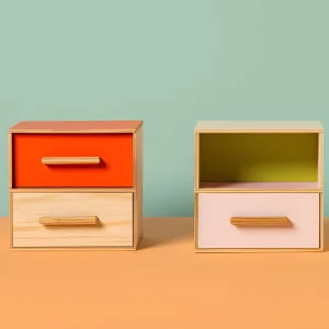 High End Custom Living Room Storage Cabinet Modern Minimalist Solid Wood Organizer Custom Furniture Manufacturer