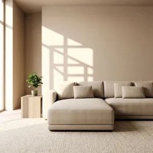 High End Genuine Leather Comfortable Modern 3-Seater Sofa with Feather Filled Cushion Pillow Back for Apartment & Hotel Use