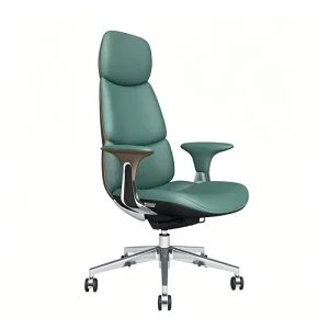 High End Leather Office Chair Adjustable and Modern with Luxury Design for Boss Office for the Elite