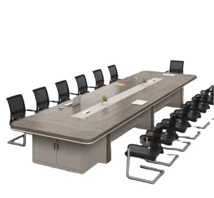 High End Luxury 8 10 12 16 Person Seater Office Meeting Desk Conference Table Office Board Meeting Room Desk