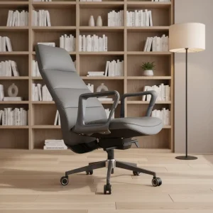 High End Modern Boss Chair High Back Reclining Computer Luxury Executive Genuine Leather Office Chair