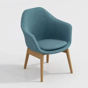 High End Modern Comfortable Hotel Reception Chair Coffee Shop Table Chair Set for Sale