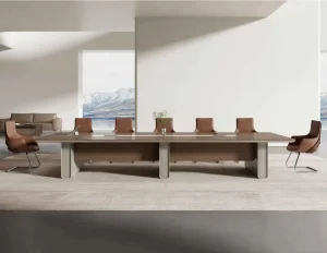 High End Modern Elegant Office Conference Table Premium Executive Meeting Desk for Corporate Office Boardroom