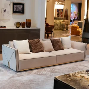 High End Modern Living Room Furniture Luxury Sectional Fabric Velvet Sofa Hotel Lobby Villa Apartment Light Luxury Couch Sofas