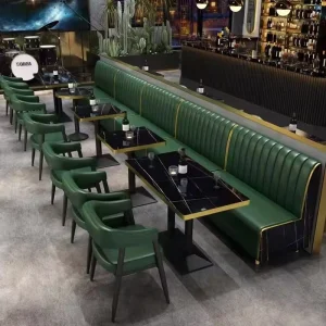 High End Night Club Sofa Seating KTV Customized Booth Bench and bar Sofa Set Furniture