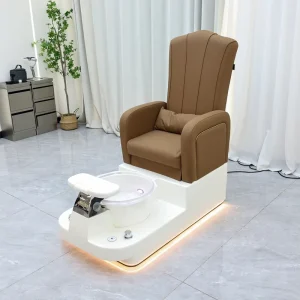 High End Pedicure Massage Chair Foot Spa Sofa Salon Furniture with PU Leather Modern Design Easy to Clean for Beauty Salons