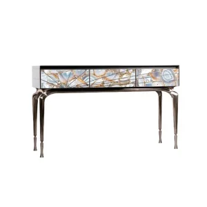High End Villa Hotel Agate Luxury Marble Console Table